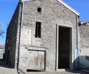 Création d'ouverture dans grange
